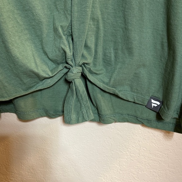 Fanatics Green Packers Tie-Front Tee Size 2XL - Picture 5 of 5